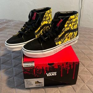 Vans House of Terror The Shining Sk8 Hi Sz 7 men 8.5 women NEW